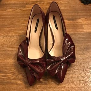 Zara Bow Heels
